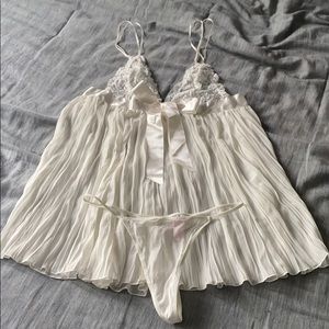 Victoria’s Secret Ivory bridal babydoll